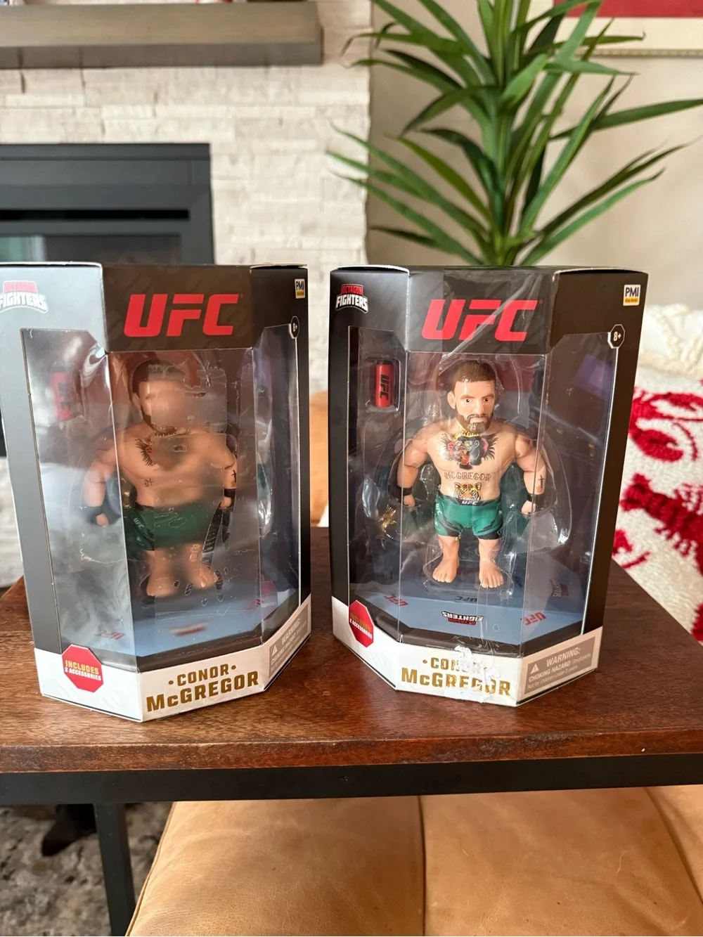 (2-Pack) UFC Connor “The Notorious” McGregor Octagon Fighter - New/Damaged Box